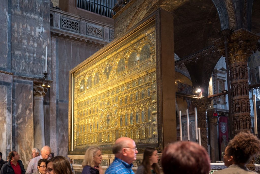 Cобор Святого Марка, Венеция, собор внутри