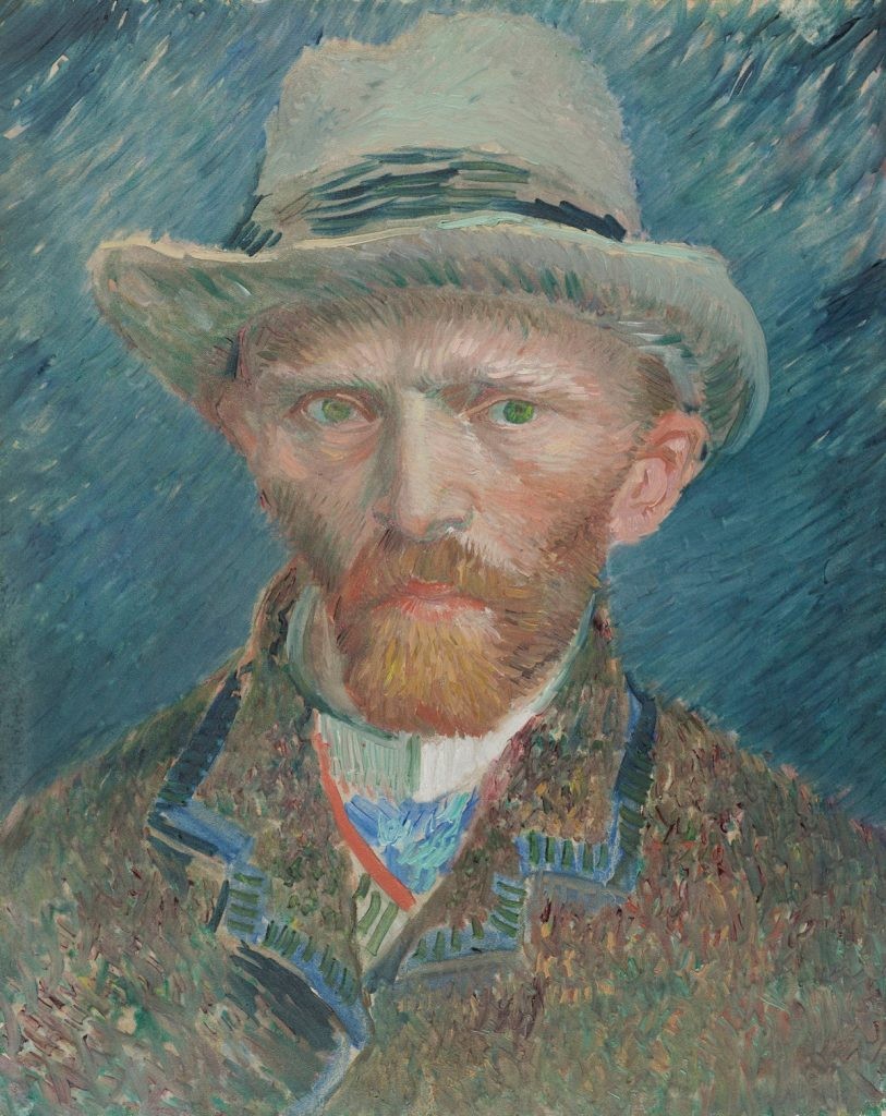 Vincent van Gogh, ван гог , портрет, любовь