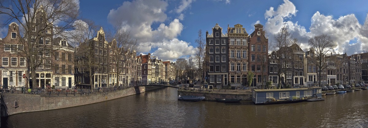 Амстердам, прогулка, канал Брауэрсграхт, Brouwersgracht