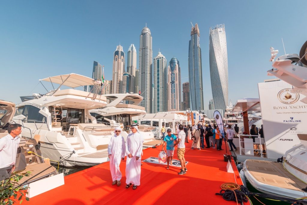 Dubai International Boat Show, Дубай, яхты, шоу