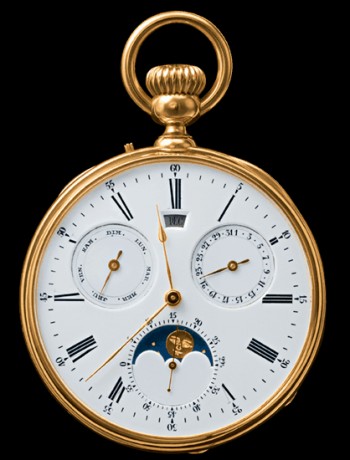 Breguet, карманные часы Breguet, лунный календарь на часах
