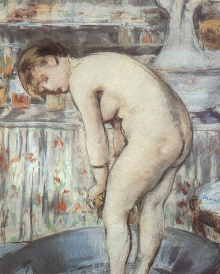 Эдуард Мане Женщина в ванной 1878г 54х45см Musée d’Orsay, Paris, France