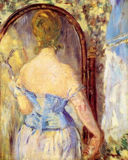 Женщина перед зеркалом 1877 Эдуард Мане