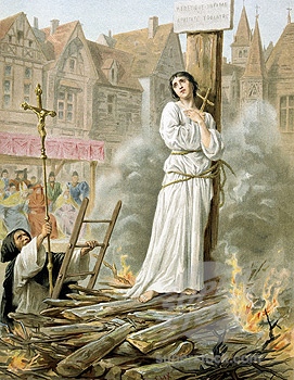 Сожжение на костре Жанны д'Арк