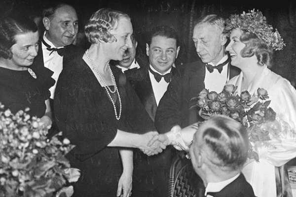 Иван Бунин на вручении Нобелевской премии по литературе в 1933 году