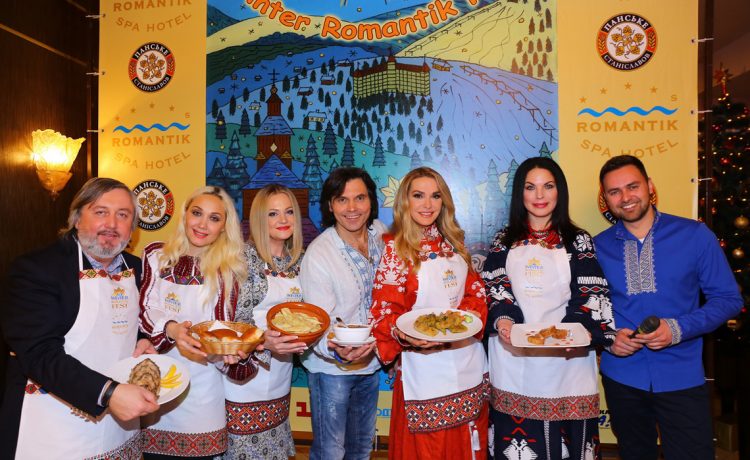 Сумская, Борисюк, Ольга Сумская, Рождество, украинские звезды, украинские артисты, 12 постных блюд