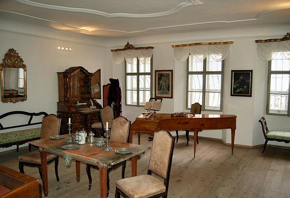 Дом в Зальцбурге, где родился Вольфганг Амадей Моцарт