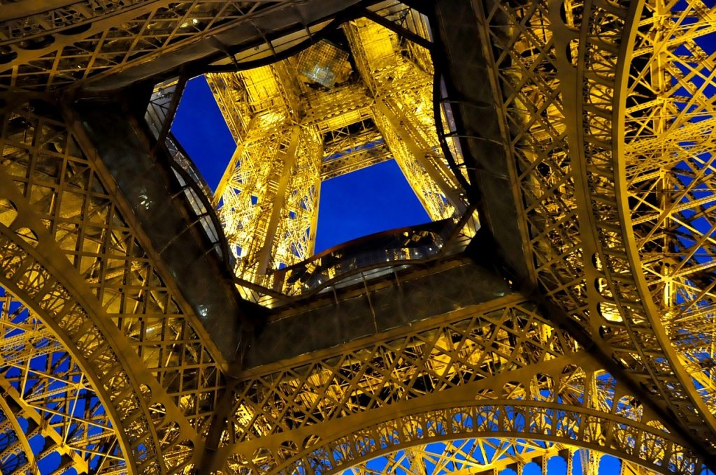 эйфелева башня, Париж, Франция, достопримечательности Парижа
