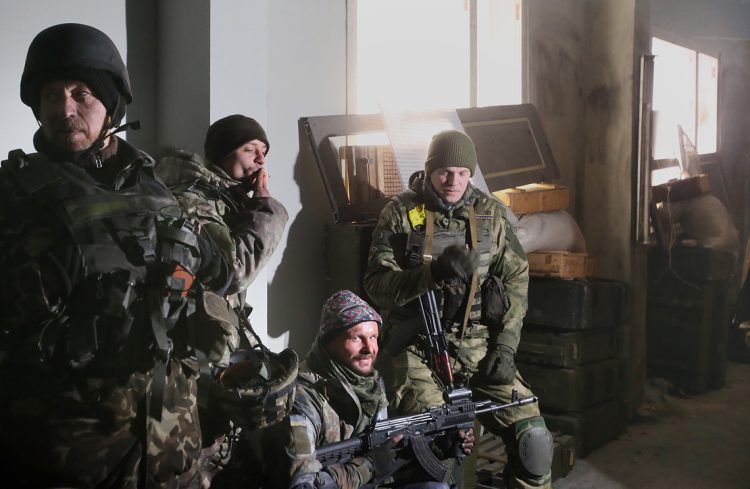 съемки первого украинского фильма о войне "Киборги" режиссер Ахтем Сеитаблаев