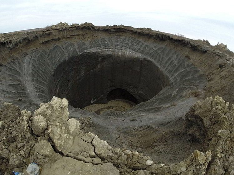 Газогидратный кратер