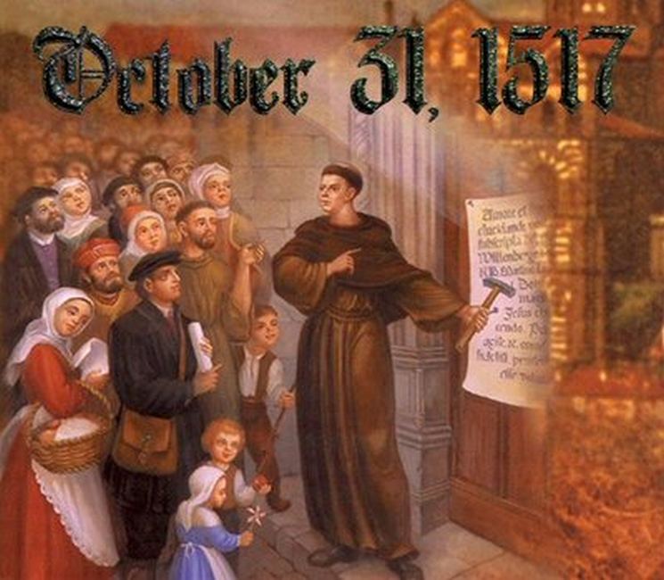 фишки дня, Мартин Лютер, День реформации