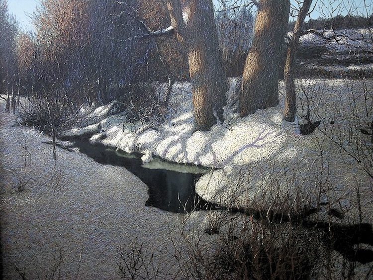 Иван Марчук, художник, картины, природа, гений, Весна уже в пути