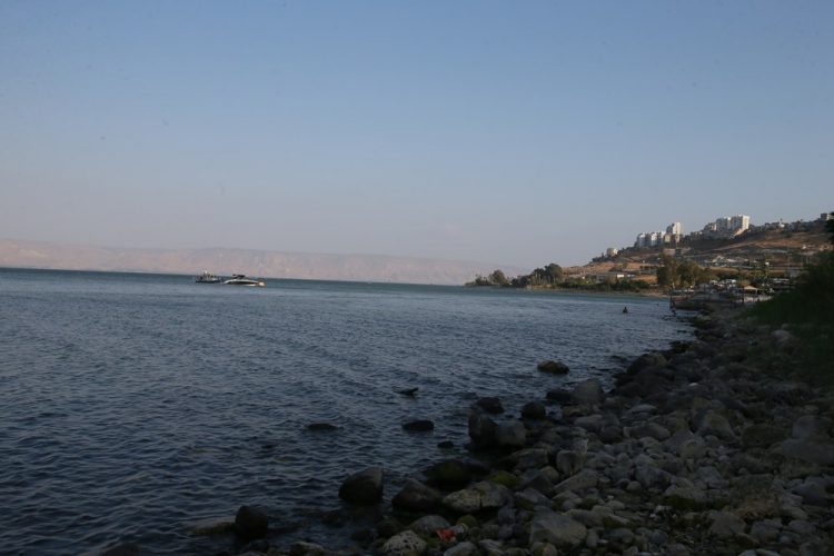 Галилейское море, берег