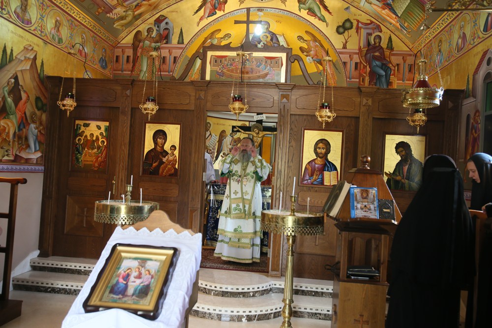 Фавор.Православный монастырь на горе Фавор