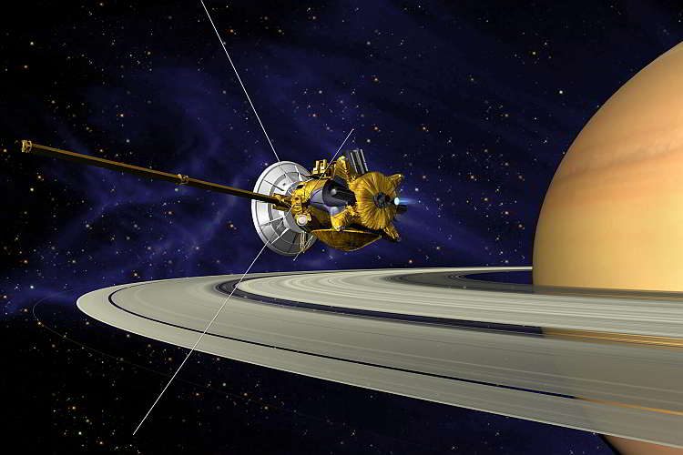 космонавтика, Новости космоса, Кассини с Сатурном