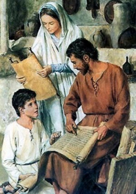 Иосиф Обручник, святое семейство 