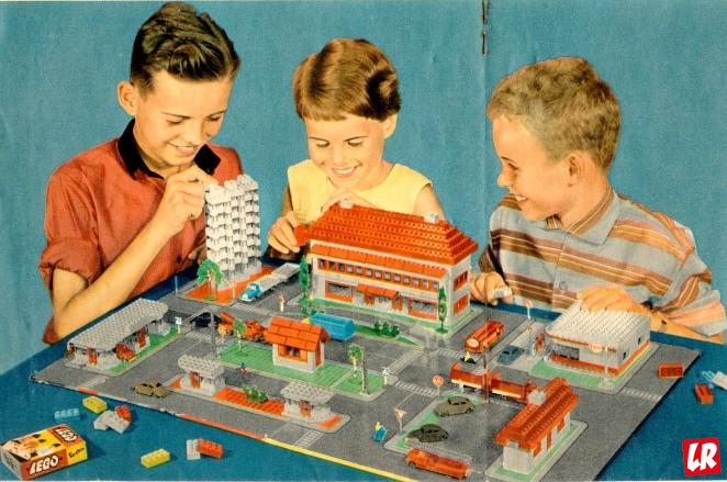 история LEGO, конструктор 1961 года, лего 