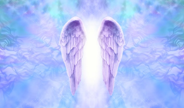 Смартфон для ангела, крылья ангела