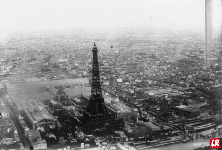 Эйфелева башня, 1899. всемирная выставка, Париж