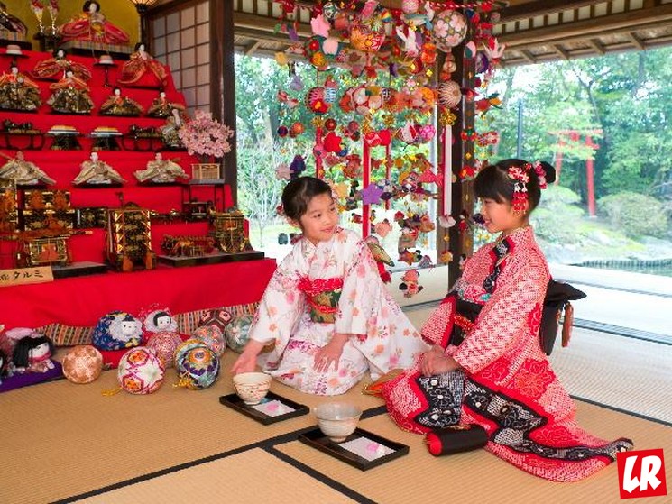 фишки дня - 3 марта, Хинамацури, праздник девочек в Японии, праздник кукол хина
