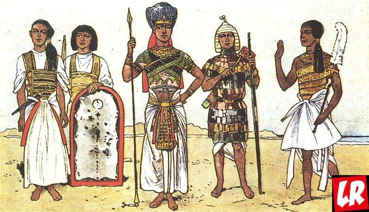 фараон, история костюма