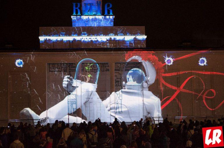 фестиваль света, космонавт, световое шоу, киев, 2018, речной вокзал