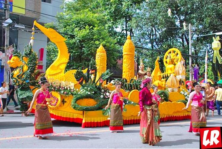 фишки дня - 28 июля, фестиваль свечей Таиланд, Кхао Пханса