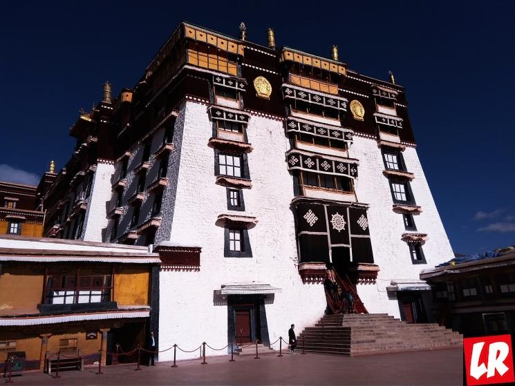 Потала, дворец Потала, Тибет, Лхаса, Далай-лама, Резиденция Далай-ламы