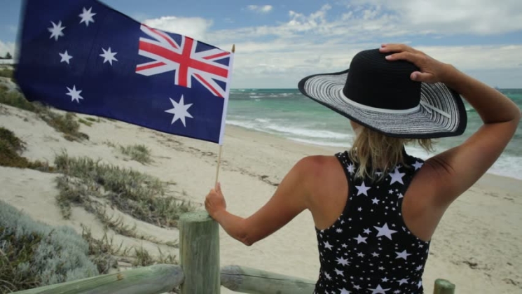 фишки дня - 3 сентября, флаг Австралии