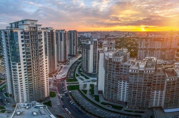 Киев, цены на квартиры в Киеве, панорама