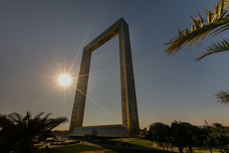 Дубай, туризм, Dubai Frame, Рамка