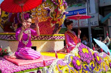 фишки дня, фестиваль цветов Таиланд