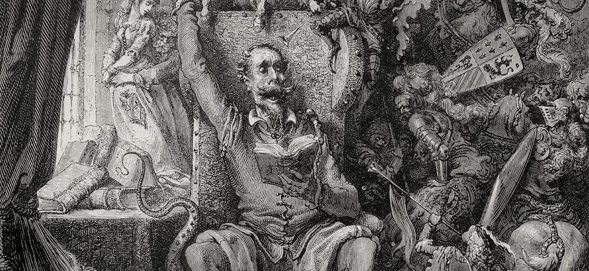 Человек, который убил Дон Кихота, Терри Гиллиам, картина Гюстава Доре середины 19 века, Сервантес Дон Кихот