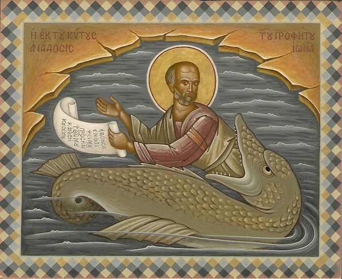 Святотатство и предупреждение, пророк Иона