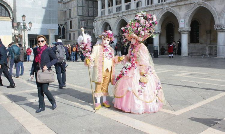 Венеция, Италия, Венецианский карнавал 