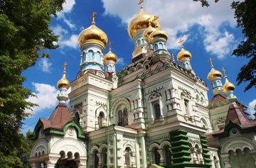 собор киевских жен, киевские святые, хранительницы киева, покровский монастырь