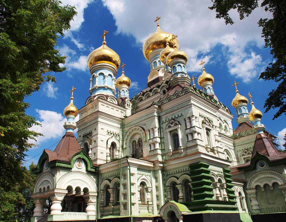 Покровский монастырь, святые Киева 