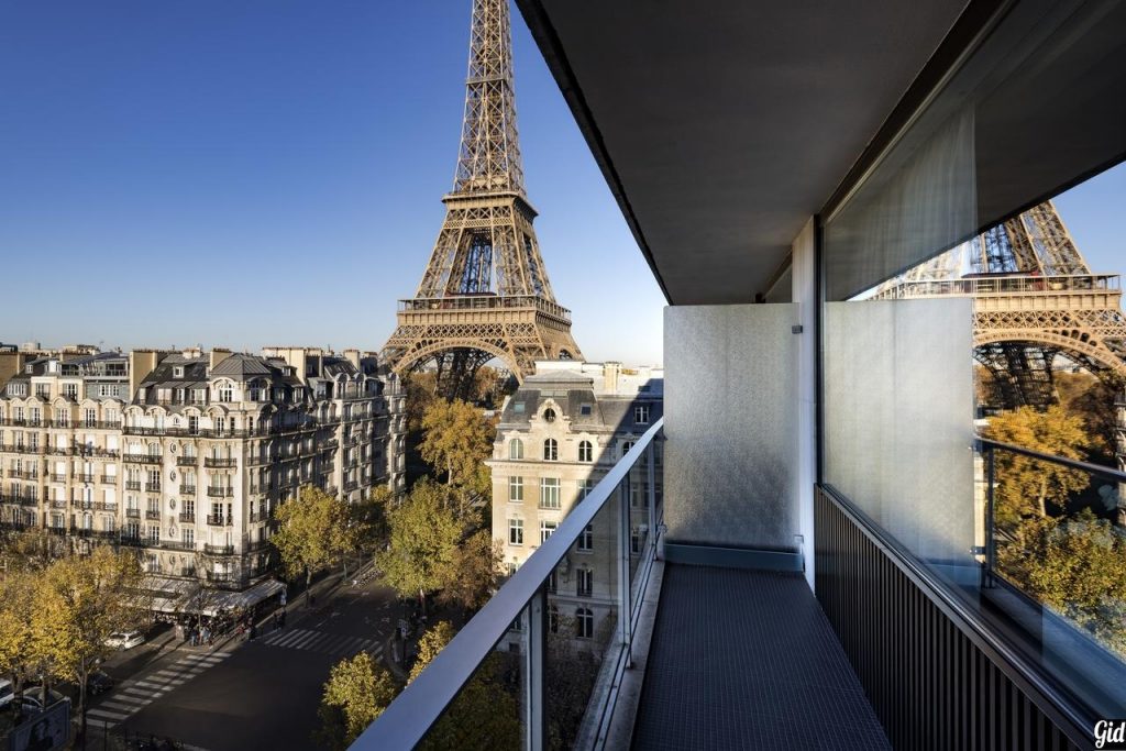 Pullman Paris Tour Eiffel, отели Парижа, отели с видом на Эйфелеву башню, Париж, Франция, вид из окна