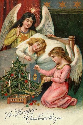 Поздравления с Рождеством – открытки, стихи, елка, старинное фото