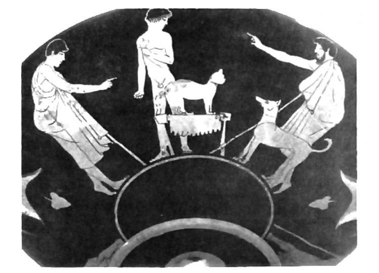 кошки, древняя Греция 