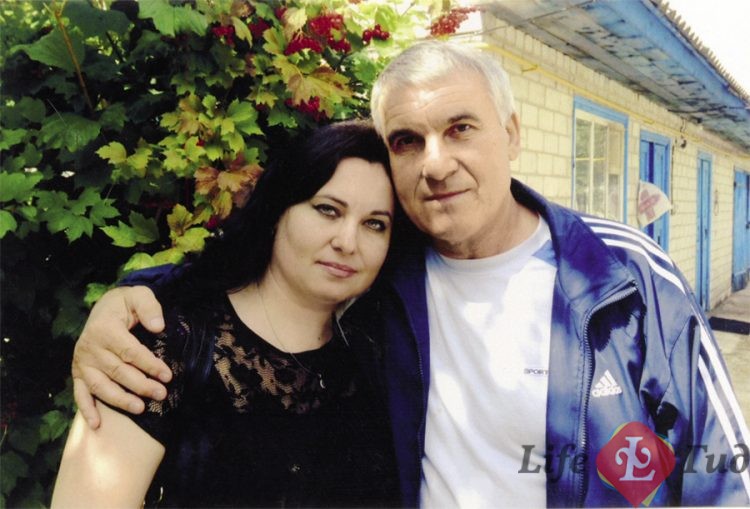 Людмила Монастырская, папа, семейное фото 